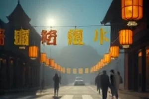 深夜修表铺里放大的指针与放大镜，午夜修表铺剧照