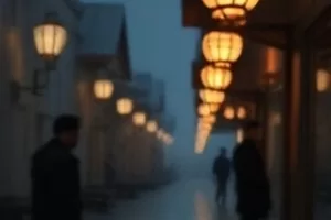 深夜面馆冒着热气的汤碗与木质吧台，深夜面馆清单剧照