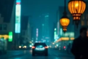 熄灯后只剩窗外霓虹的安静房间,安静的两小时剧照